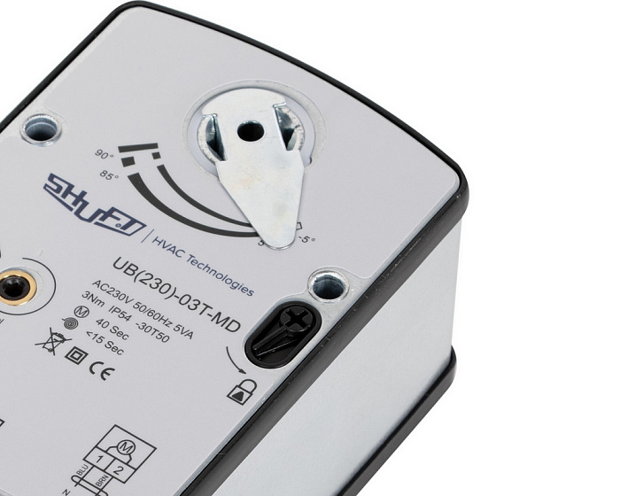 Shuft Shuft UB(230)-03T-MD электропривод с возвратной пружиной